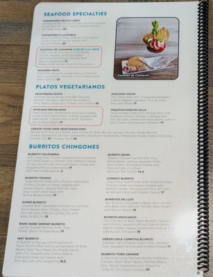 Menu photo 4 Jose Tequilas Norfolk, VA
