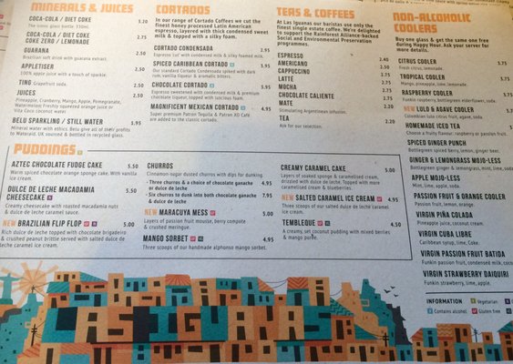 Menu photo 2 Las Iguanas Cardiff, CRF