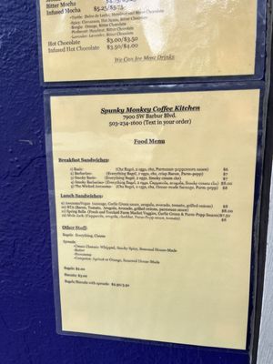 Menu photo 3 Spunky Monkey Coffee Kitchen Portland, OR Menu photo 3 Spunky Monkey Coffee Kitchen Portland, OR