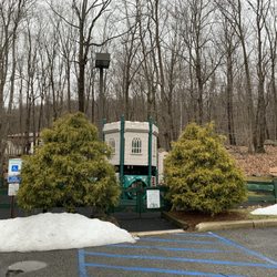 Story Time Park - Playground visible from parking lot