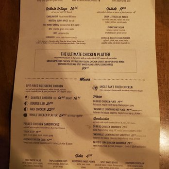 Union Chicken - Union Chicken menu - Chicken Shop Near Me - Toronto, Ontario