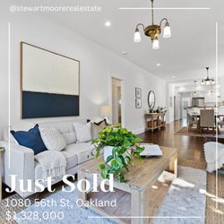 Stewart Moore Real Estate - Congratulationsto my buyers on accomplishing their goals of buying a home in their beloved city and closer to both of their jobs.