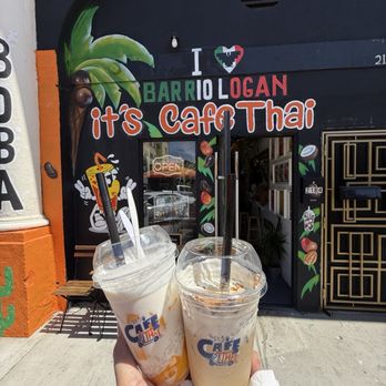 It’s Cafe Thai - Mango Sticky Rice Smoothie & Biscotti Coffee! - Coffee & Tea Near Me - San Diego, California It’s Cafe Thai - Mango Sticky Rice Smoothie & Biscotti Coffee! - Coffee & Tea Near Me - San Diego, California