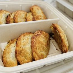 Cage-Free Chicken Veggie Empanada (v) Grass-Fed Beef Empanada Cage-Free Chicken Veggie Empanada (v) Grass-Fed Beef Empanada