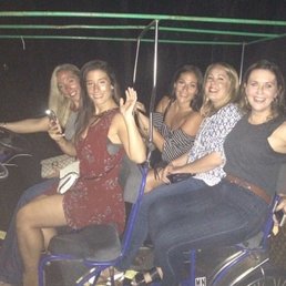 Awesome time on the wagon in folly beach!