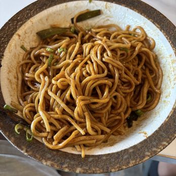 Dumpling Eatery - Scallion noodles, a soy base noodle top with scallions. 7/10 - Chinese Near Me - Minneapolis, Minnesota