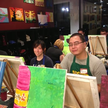 Pinot's Palette - Eugenia and Mark - Art Classes Near Me - Houston, Texas Pinot's Palette - Eugenia and Mark - Art Classes Near Me - Houston, Texas
