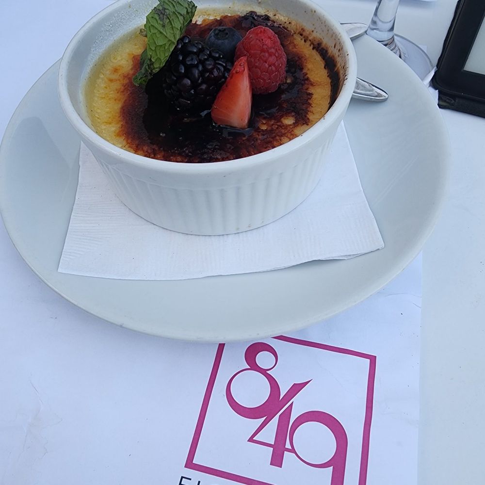 Eight4Nine - Cream Brule - New American Near Me - Palm Springs, California