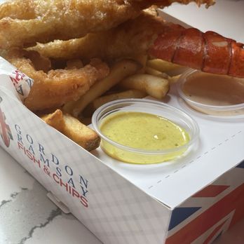 Gordon Ramsay Fish & Chips - Fried Lobster & Shrimp Combo - Fish & Chips Near Me - Washington, DC, District of Columbia Gordon Ramsay Fish & Chips - Fried Lobster & Shrimp Combo - Fish & Chips Near Me - Washington, DC, District of Columbia