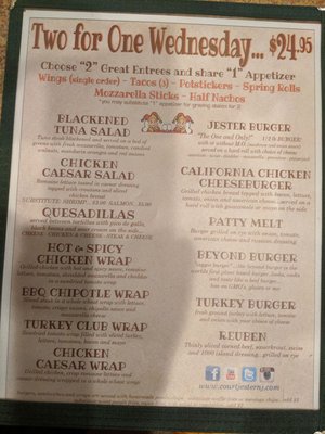 Menu photo 3 Court Jester Saloon & Eatery Aberdeen, NJ Menu photo 3 Court Jester Saloon & Eatery Aberdeen, NJ