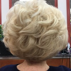 Haircut, color and blow dry