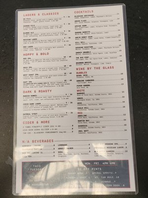 Menu photo 4 Tam Tavern Mill Valley, CA Menu photo 4 Tam Tavern Mill Valley, CA