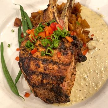 Muriel's Jackson Square - the amazing pork chop - Cajun/Creole Near Me - New Orleans, Louisiana