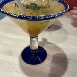 Peach Basil Margarita