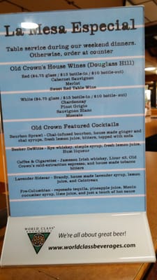 Menu photo 4 Old Crown Fort Wayne, IN