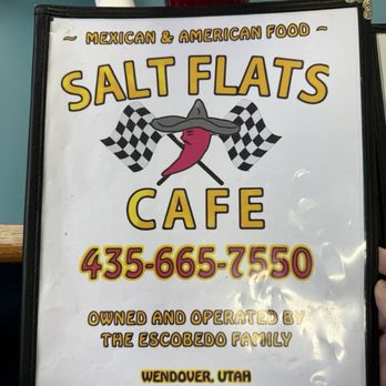 Salt Flats Cafe - Menu - Cafes Near Me - Wendover, Utah