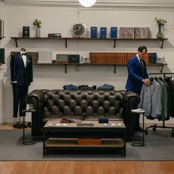 Hall Madden - Visit the Hall Madden San Francisco showroom to make custom tuxedos, suits, blazers, jeans, knits, shoes and more for your new wardrobe.