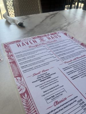 Menu photo 7 Haven Haus Cafe Temecula, CA Menu photo 7 Haven Haus Cafe Temecula, CA
