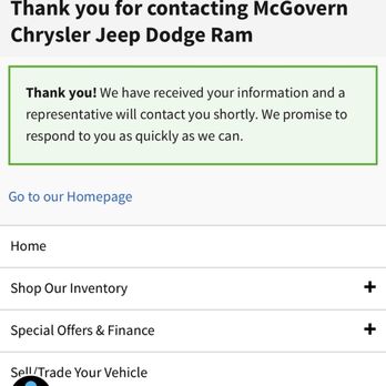 McGovern Chrysler Jeep Dodge Ram of Newton - Auto Repair Near Me - Newton, Massachusetts McGovern Chrysler Jeep Dodge Ram of Newton - Auto Repair Near Me - Newton, Massachusetts