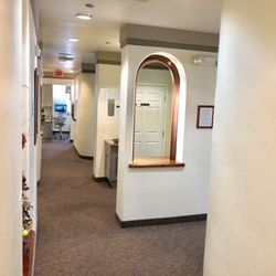 Kent Stapley & Dr. Nathan Kitchen - Mesa Dental Health - Office hallway.