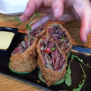 Redfarm - Pastrami egg rolls! - Dim Sum Near Me - New York, New York Redfarm - Pastrami egg rolls! - Dim Sum Near Me - New York, New York
