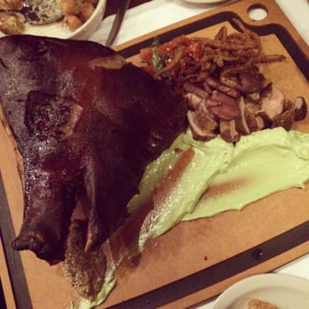 Radiator Whiskey - Half pig head.. Delicious - New American Near Me - Seattle, Washington
