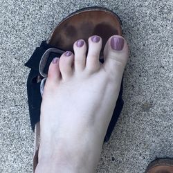Amore Nails - Happy Valley - Shellac basic pedi. Was worth every penny