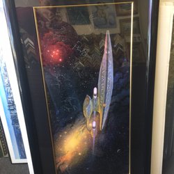Main Galaxy - My latest item to frame (re frame in this case)