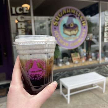 Sugarwitch - Black sesame cold brew - Desserts Near Me - St. Louis, Missouri
