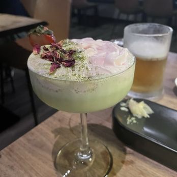 Kitchen Master - Strawberry Matcha Martini - Sushi Bars Near Me - Suwanee, Georgia