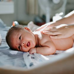 Raissa Somdah Postpartum Doula - Baby tummy massage and other comfort for baby well-being.