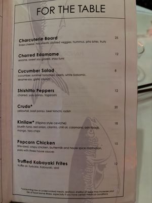 Menu photo 1 Untitled Savannah, GA Menu photo 1 Untitled Savannah, GA