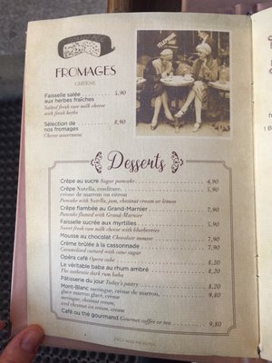 Menu photo 2 Restaurant Joséphine Chamonix-Mont-Blanc, 74 Menu photo 2 Restaurant Joséphine Chamonix-Mont-Blanc, 74