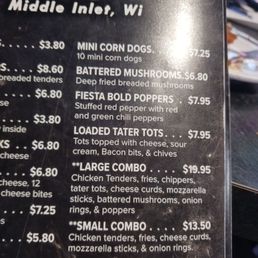Menu description. Menu description.