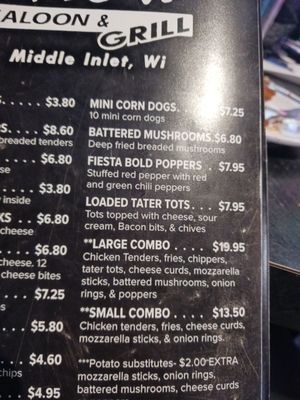 Menu photo 1 I Don't Know Saloon Bar and Grill Crivitz, WI Menu photo 1 I Don't Know Saloon Bar and Grill Crivitz, WI