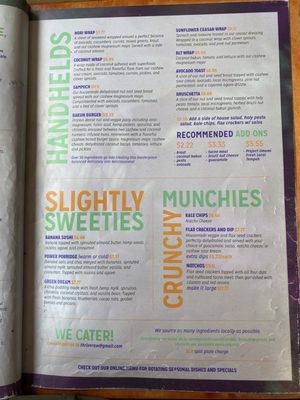 Menu photo 2 Thrive Boulder, CO Menu photo 2 Thrive Boulder, CO