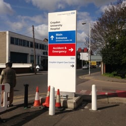 Croydon University Hospital - Signage