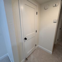 Hallway closet door Hallway closet door