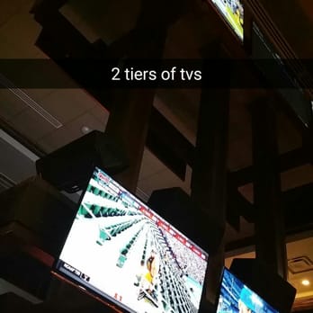 Midland Brew House - Two levels of TV's! So you can watch from upstairs or downstairs! - Sports Bars Near Me - Saddle Brook, New Jersey