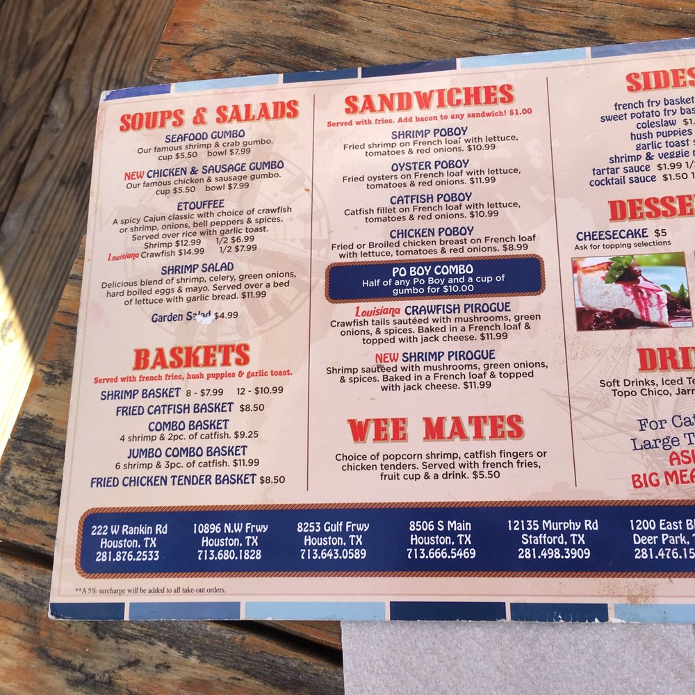 Capt Benny's - Cajun/Creole Near Me - Stafford, Texas