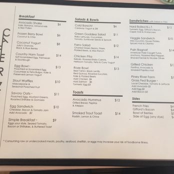 Cafe Roze - Menu - Breakfast & Brunch Near Me - Nashville, Tennessee