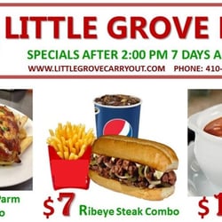 Little Grove Deli & Carryout - Specials after 2 pm 7 days a week.