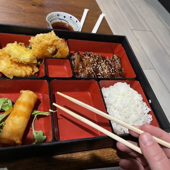 Komeya - Beef teriyaki bento box. - Sushi Bars Near Me - Spring, Texas