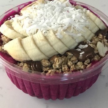 Just Chill - Nutty pitaya bowl - Ice Cream & Frozen Yogurt Near Me - Clinton, New Jersey