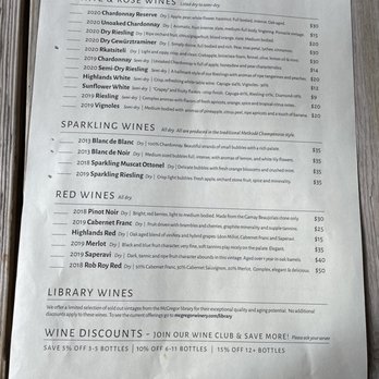 McGregor Vineyard - Wineries Near Me - Dundee, New York