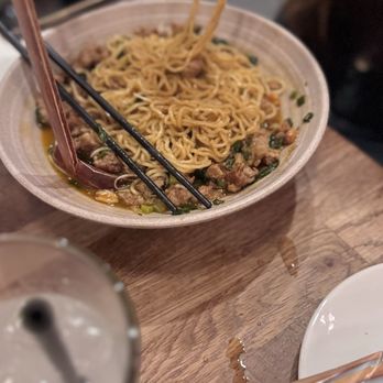 Bambolina Restaurant - Dun dun noodles... nutty and spicy. Soft rice noodles. - Pizza Near Me - Salem, Massachusetts