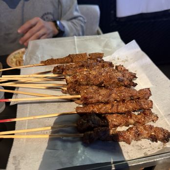 XINJIANG BBQ - various skewers - Barbeque Near Me - Monterey Park, California XINJIANG BBQ - various skewers - Barbeque Near Me - Monterey Park, California