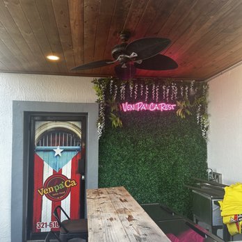 VenPaca Latin food - Outdoor bar area - Latin American Near Me - Malabar, Florida