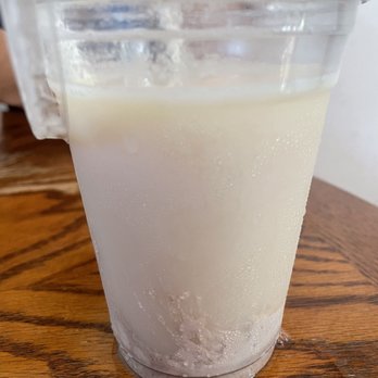 Chilosos Taco House - Agua vieja. Horchata gone bad. Thick layer of chunky sediment - Mexican Near Me - Houston, Texas Chilosos Taco House - Agua vieja. Horchata gone bad. Thick layer of chunky sediment - Mexican Near Me - Houston, Texas