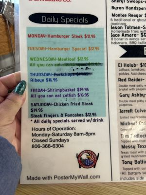 Menu photo 5 All American Eatery & Catering Co. Lubbock, TX Menu photo 5 All American Eatery & Catering Co. Lubbock, TX